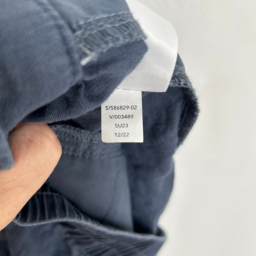 Athleta blue linen shorts 10 - Picture 7 of 7